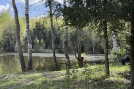 Участок 12 сот. с видом на озеро