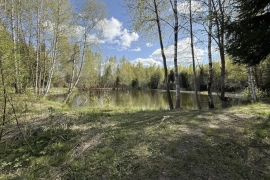 Участок 12 сот. с видом на озеро